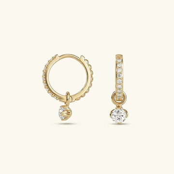 Blake Wendbare Diamant Creolen
