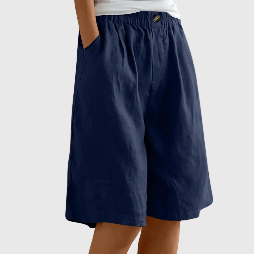 Ella | Weite Shorts mit Gummizug