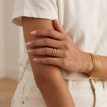 Shannon Gold Armreif Set