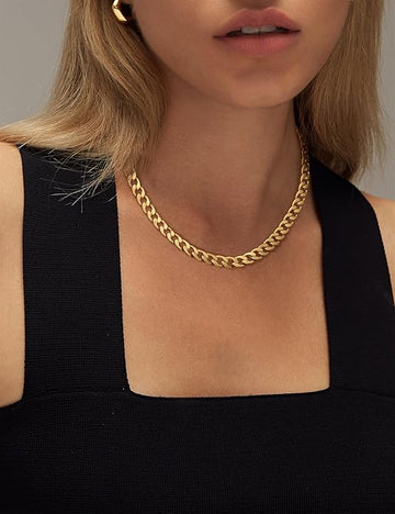 Kubanische Chunky-Kette | Gold