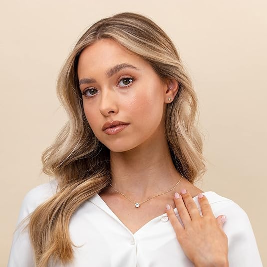 Halskette Aurora Kristall | Gold