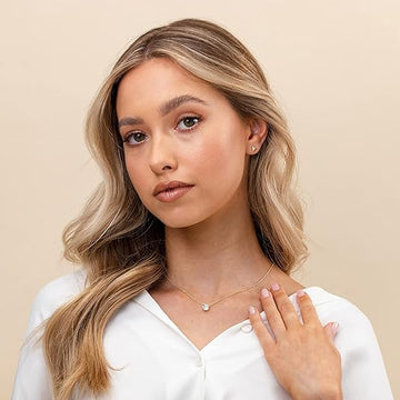 Halskette Aurora Kristall | Gold