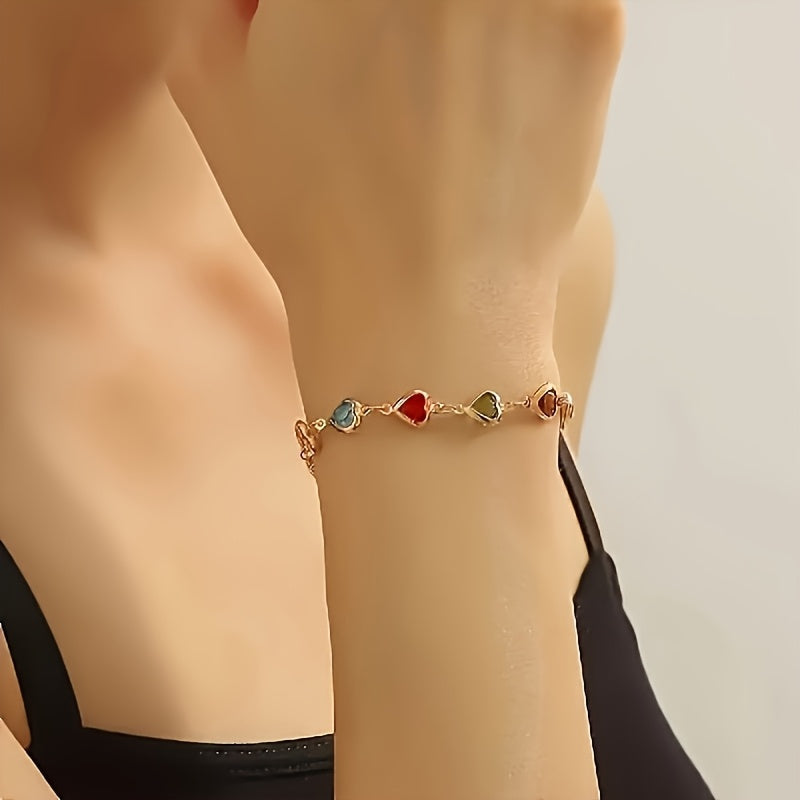 Einzigartiges herzförmiges Armband