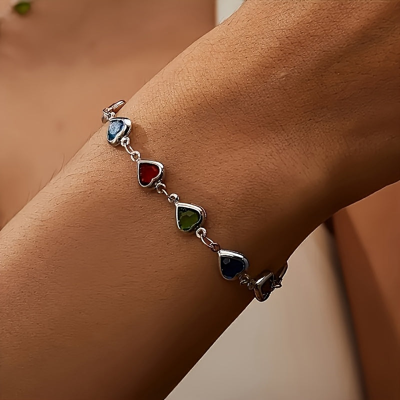 Einzigartiges herzförmiges Armband