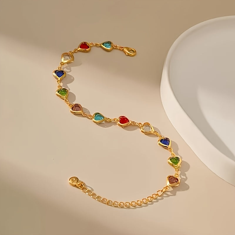 Einzigartiges herzförmiges Armband