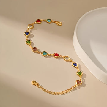 Einzigartiges herzförmiges Armband