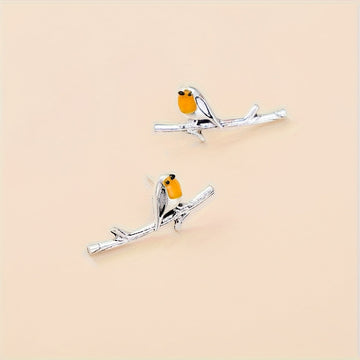 Cartoon Vogel-Ohrringe