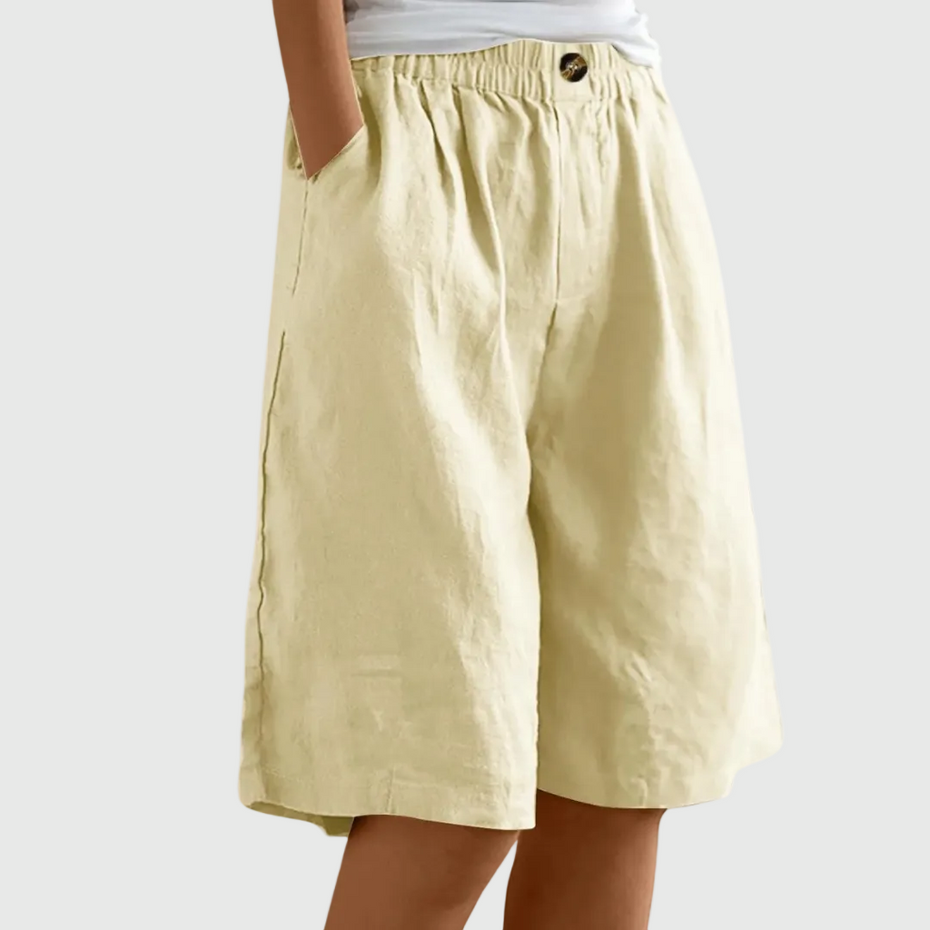 Ella | Weite Shorts mit Gummizug