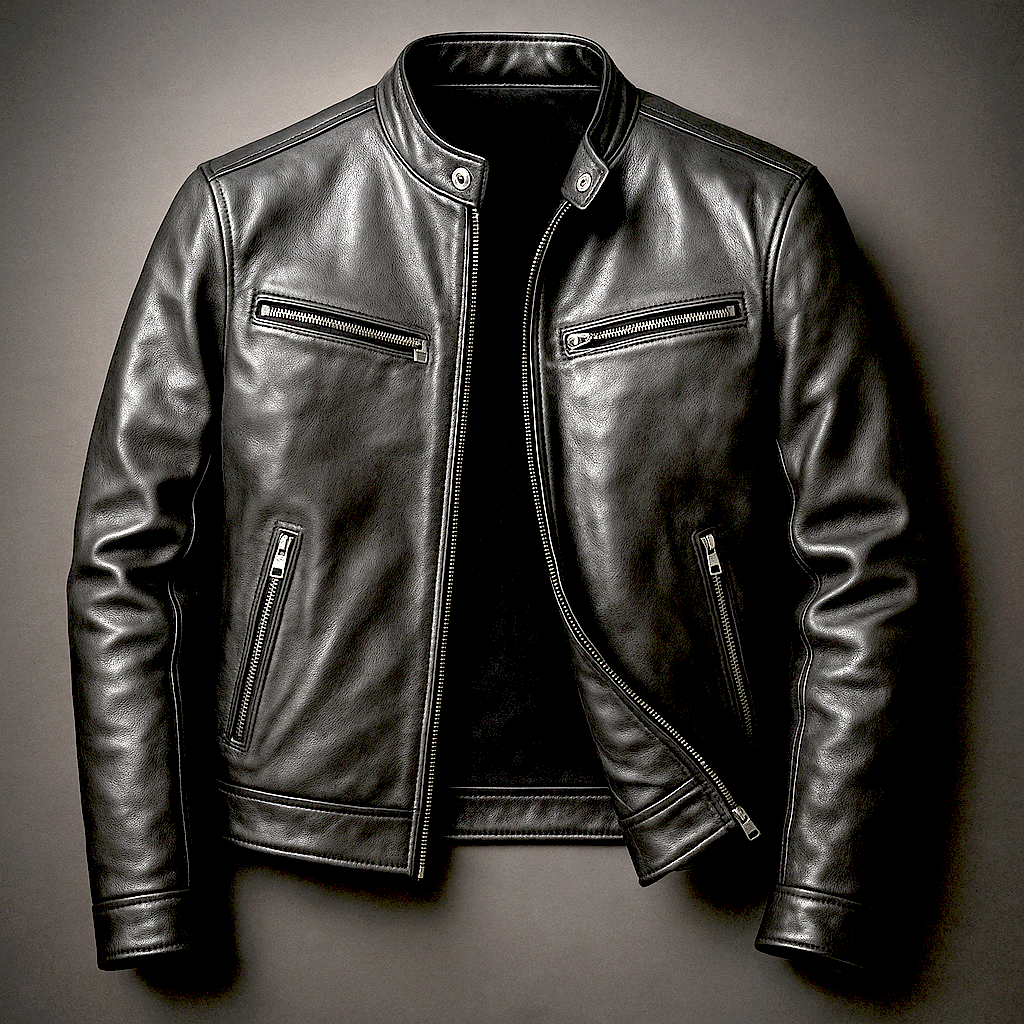 Vintage Lederjacke