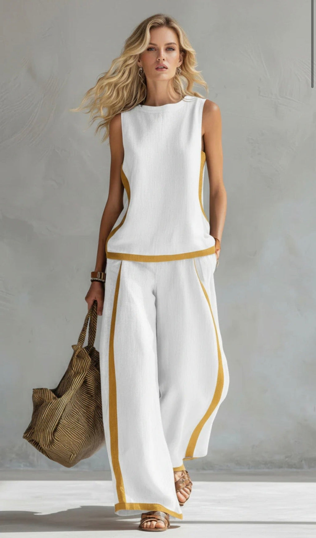 Shania™ Casual-Chic Zweiteiliges Set