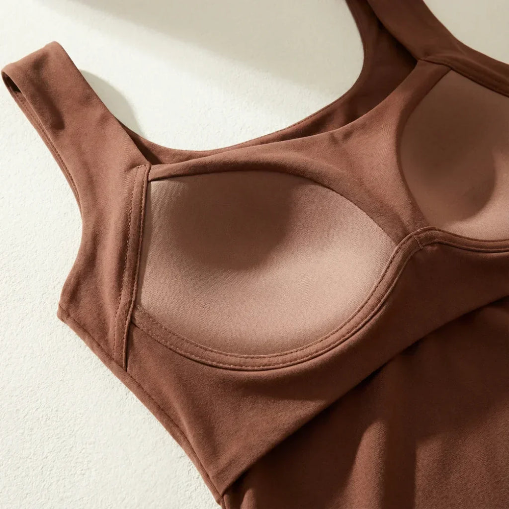 Roxanne | Tanktop mit integriertem Komfort-BH