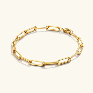 Eloise Gold Büroklammer Armband