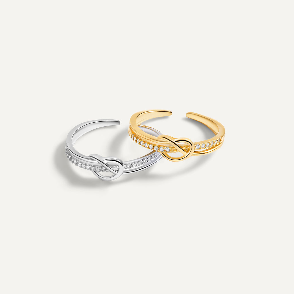 Brigitte Atelier Ewigkeitsknoten-Ring