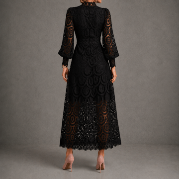 Joanne | Elegantes Spitzen-Maxikleid