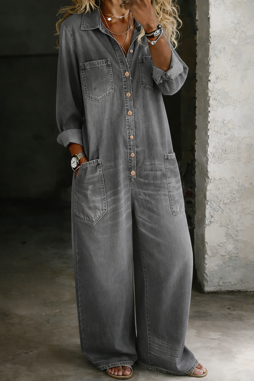 Lena | Bequemer Casual-Jumpsuit