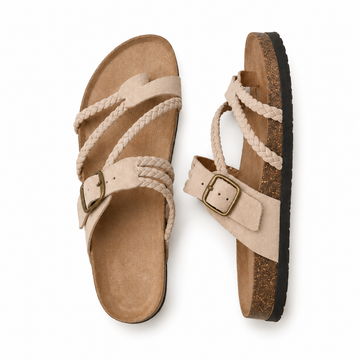 Zebei™- Anatomisch Gewebte Sandalen aus Kork