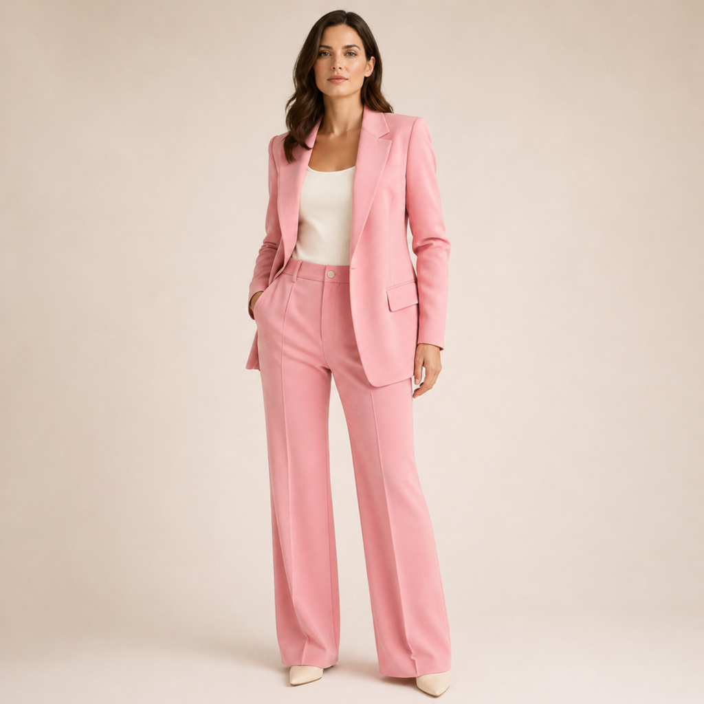 Cindy | Elegantes Anzugset mit ausgestellten Hosen