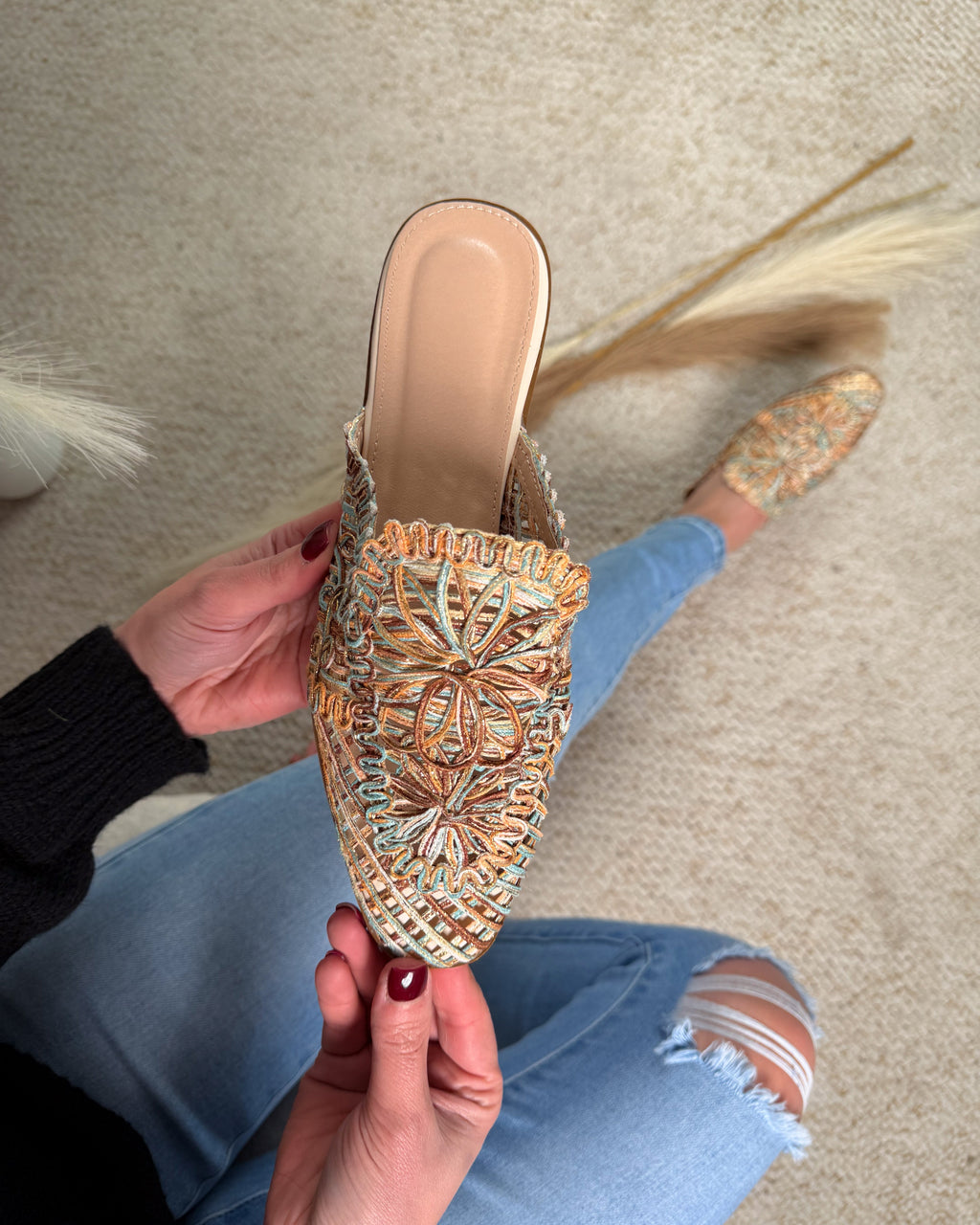 Vibe Beige Slipper