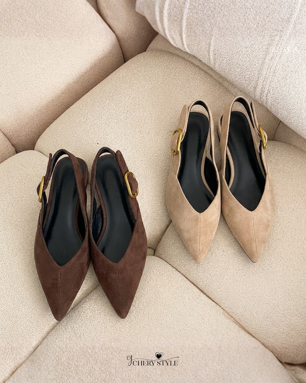 Demi Taupe Slipper