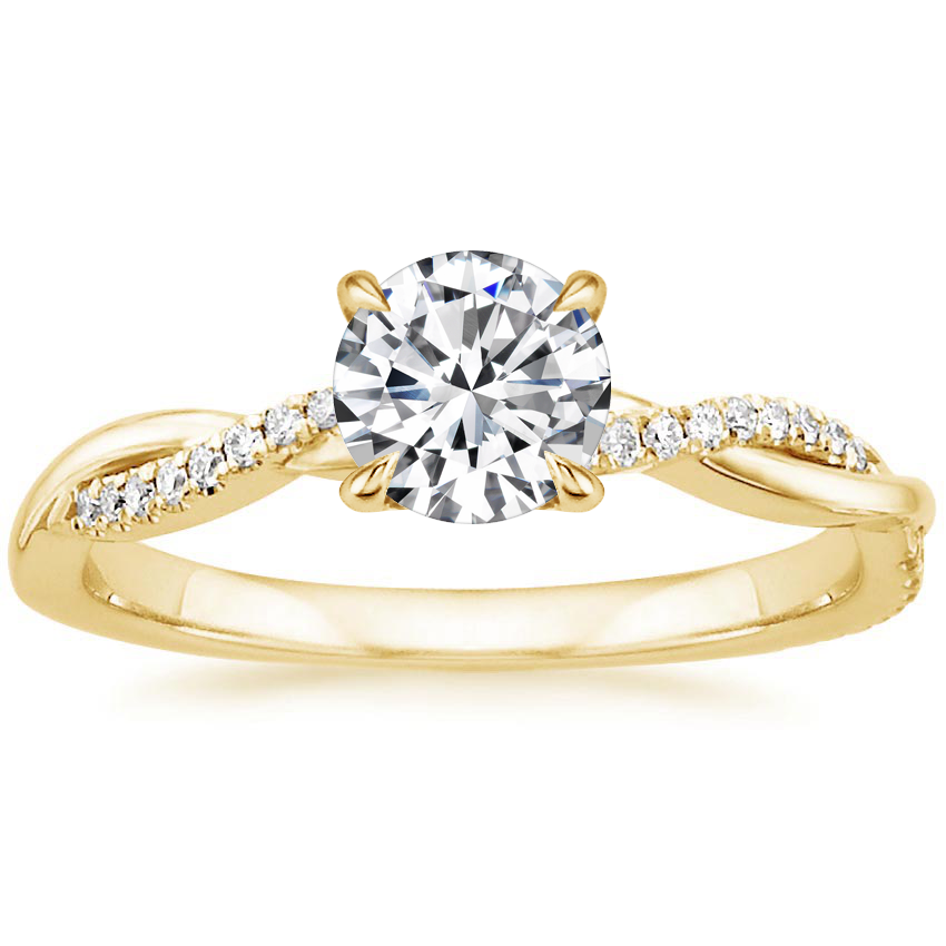 Eleganter Goldener Ring "Janes"