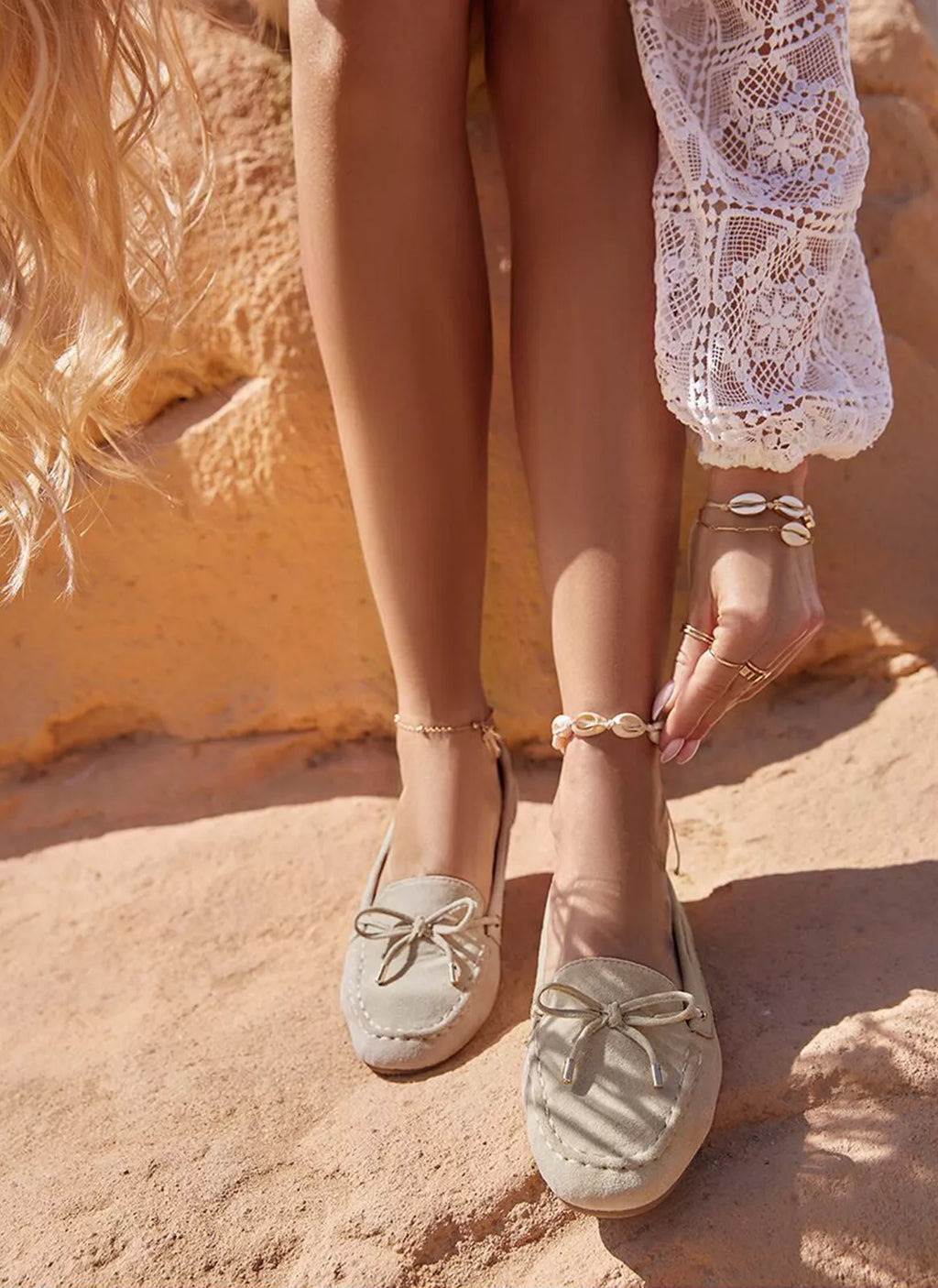 Farra Beige Loafer