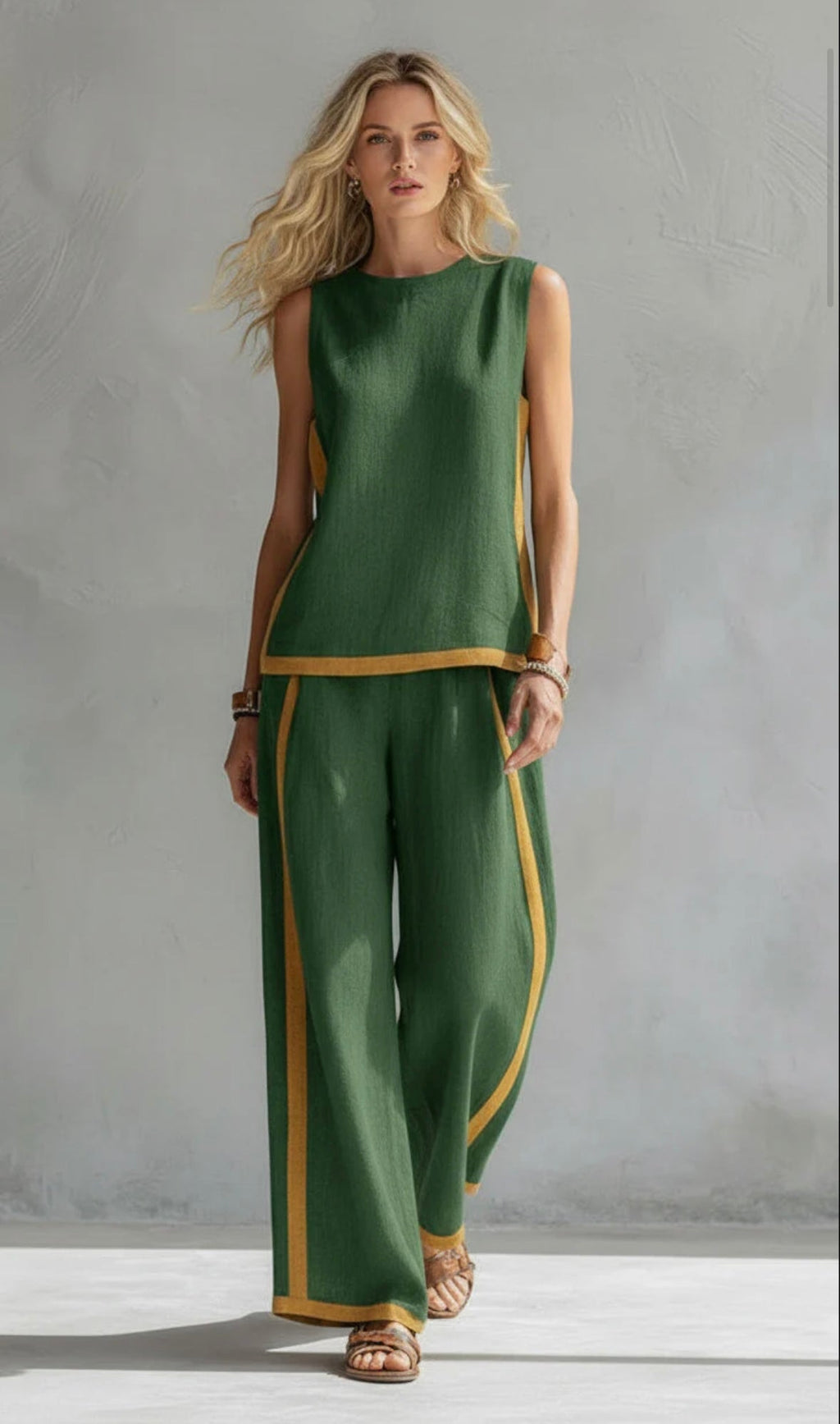 Shania™ Casual-Chic Zweiteiliges Set