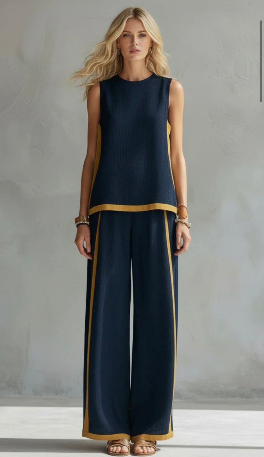 Shania™ Casual-Chic Zweiteiliges Set