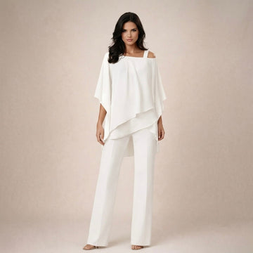 Tessie | Elegantes Set mit Lagenbluse