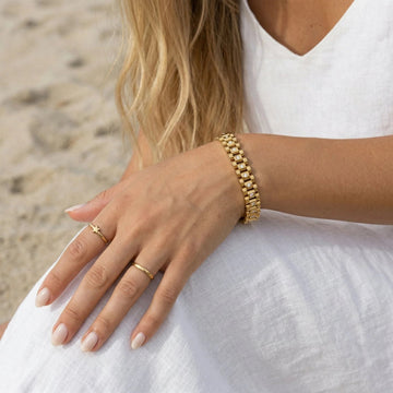 Gold Uhrenarmband