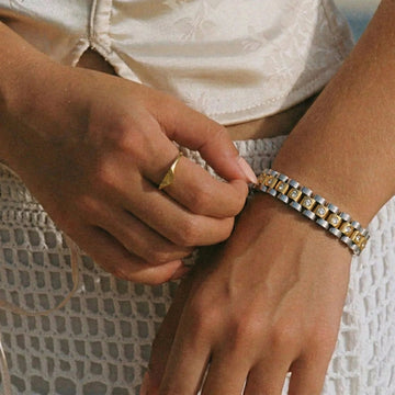 Gold Uhrenarmband