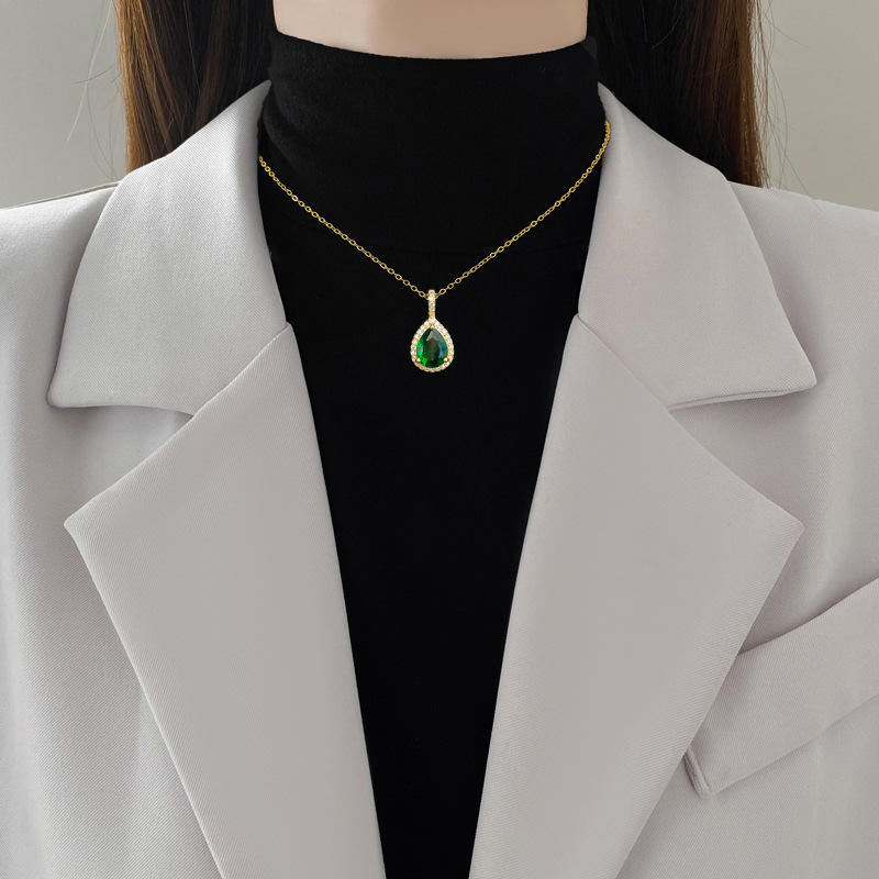 Schmuckset Smaragd Aurora