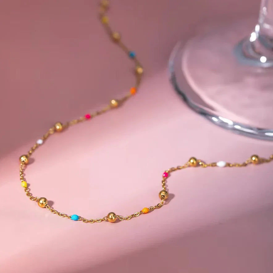 Amphitrite Gold Ketten Perlenkette