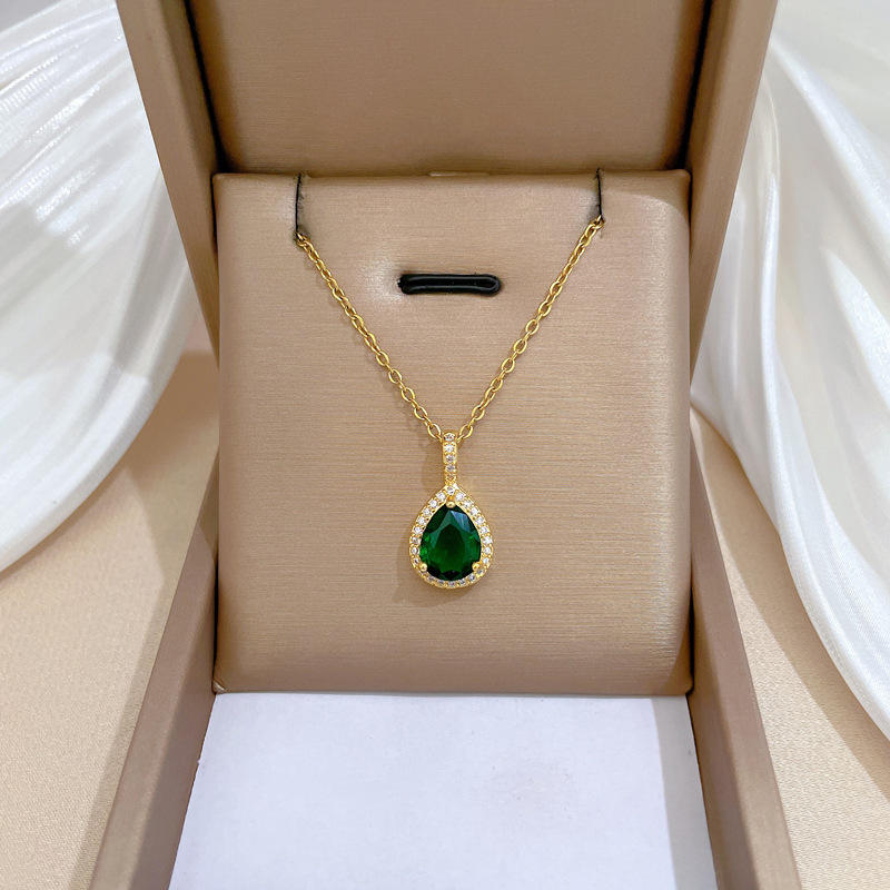 Schmuckset Smaragd Aurora