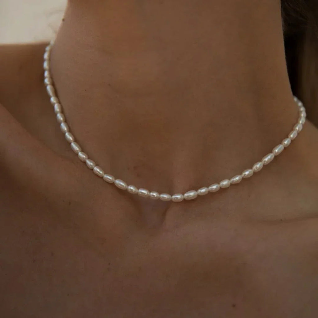 Avaria Süßwasserperlen Choker