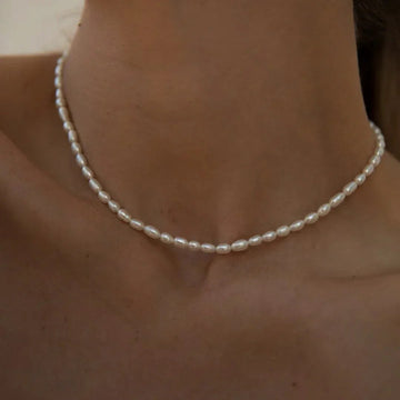 Avaria Süßwasserperlen Choker