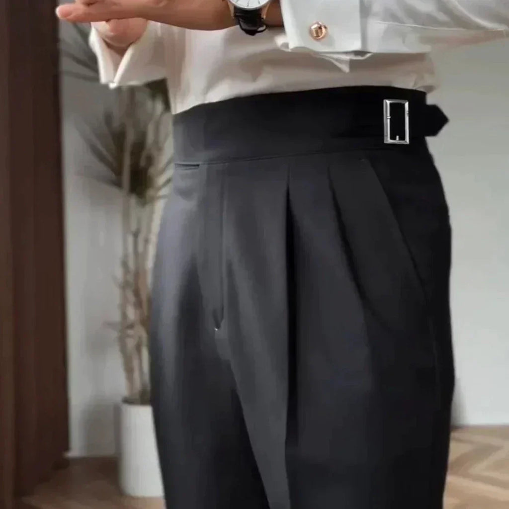 Ellis - Klassische Hose Mit Hoher Taille