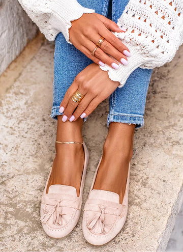 Quaste Beige Loafer