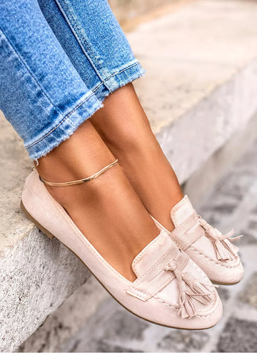 Quaste Beige Loafer