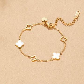 Lucia Kleeblatt Armband