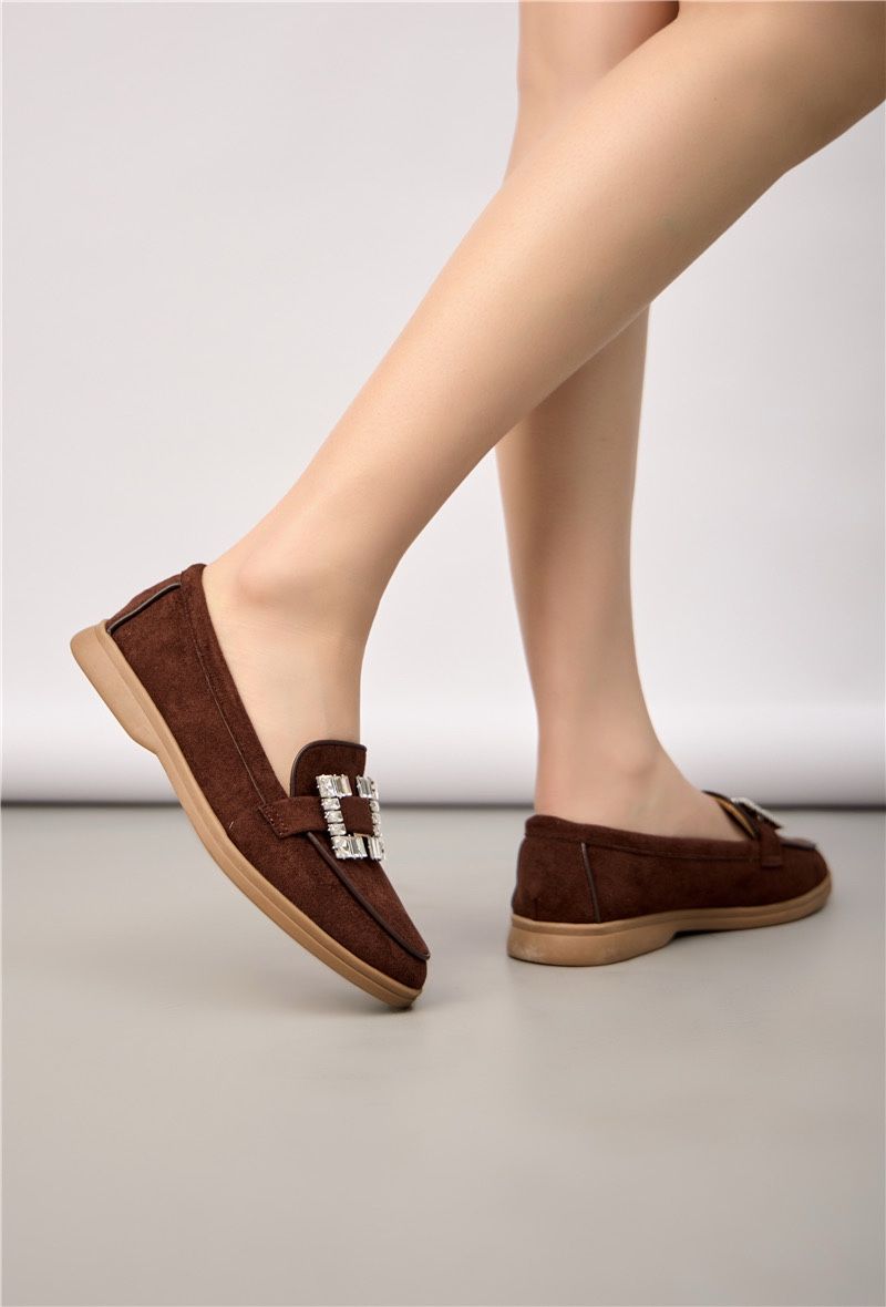 Square Braun Loafer