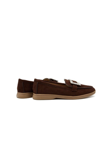 Square Braun Loafer