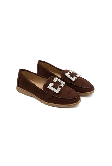 Square Braun Loafer