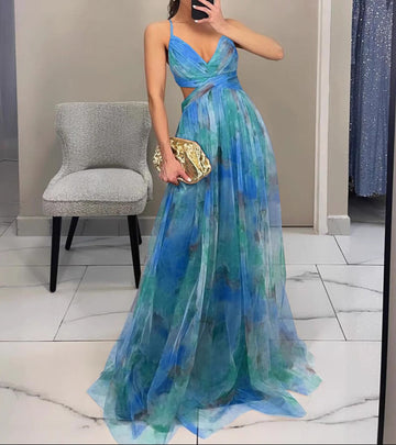 Flora | Maxikleid mit Blumenprint (LIMITIERTE AUFLAGE)