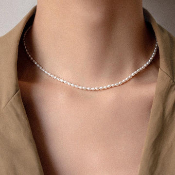 Avaria Süßwasserperlen Choker