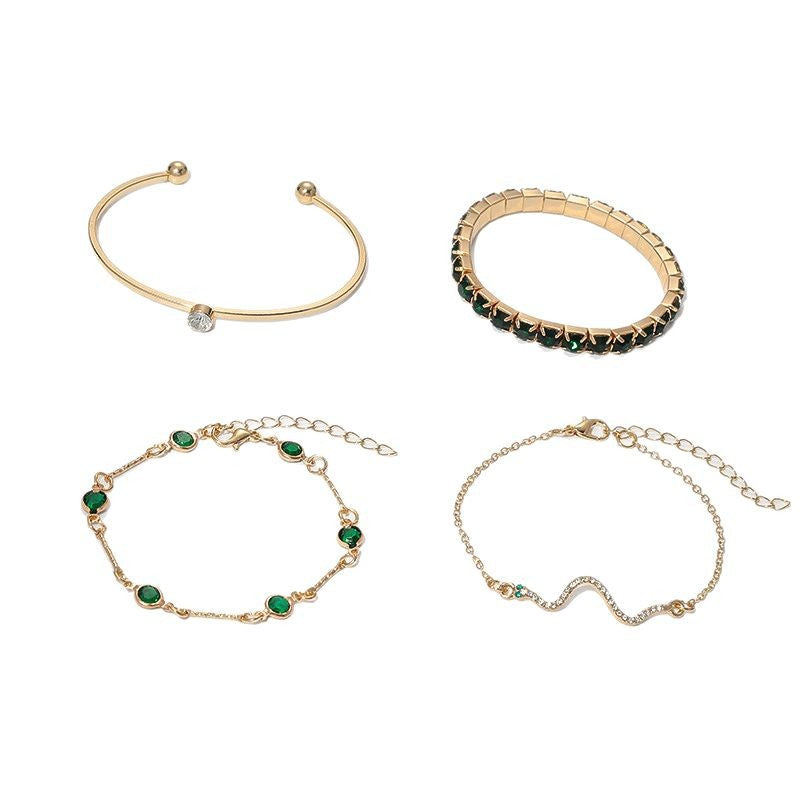 Sorina Feldwyn Smaragd-Armband | Gold