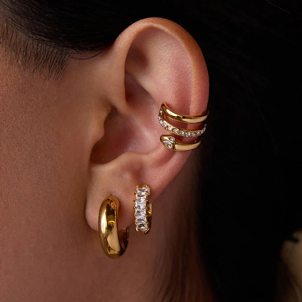 Orielle Basis Gold Ohrringe Set