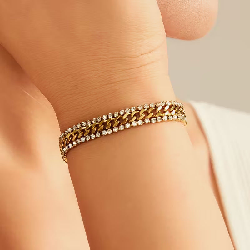 Armband Kerze | Gold