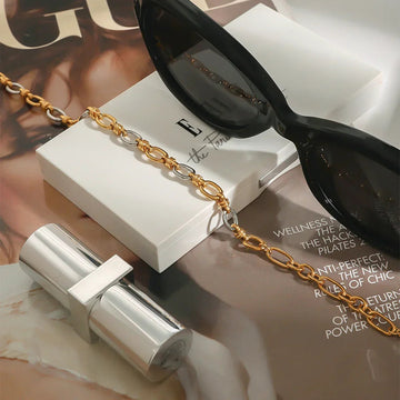 Addison Zweifarbiges Gold-Armband