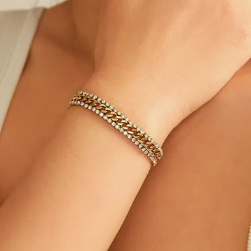 Armband Kerze | Gold