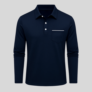 Elegantes und bequemes Polo mit praktischer Tasche